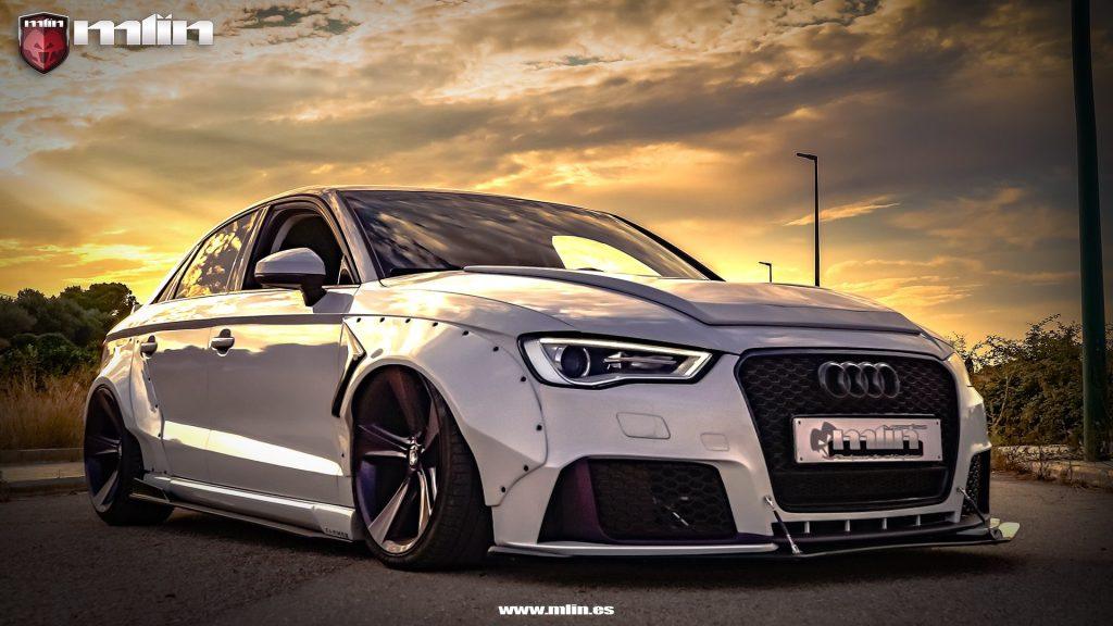 AUDI A3 Mlin Carmen48 wide body kit airlift suspension m AUDI A3 Mlin Carmen48 wide body kit airlift suspension m