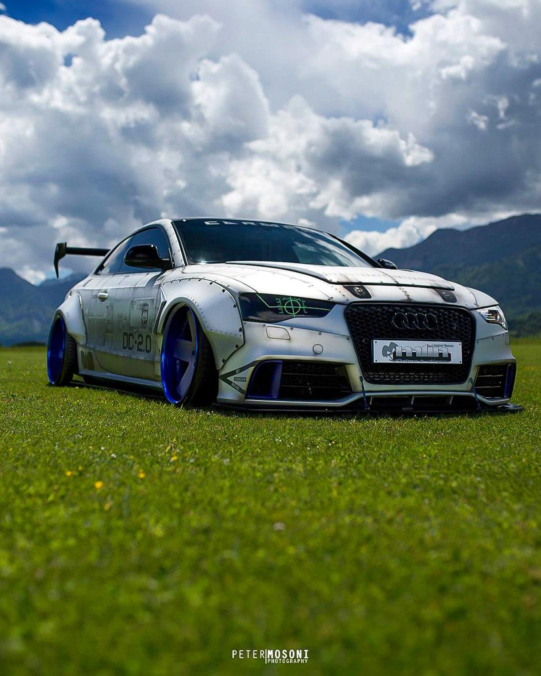 Audi A5 mlin wide body kit worthersee