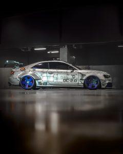 Audi A5 2.0TFS Mlin, llantas 20" forged Damnraw, airlift suspension, wide body kit, carmen48 body kit, front and rear bumpers RS5 style.