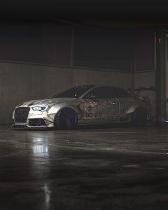 Audi A5 2.0TFS Mlin, llantas 20" forged Damnraw, airlift suspension, wide body kit, carmen48 body kit, front and rear bumpers RS5 style.
