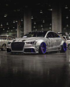Audi A5 2.0TFS Mlin, llantas 20" forged Damnraw, airlift suspension, wide body kit, carmen48 body kit, front and rear bumpers RS5 style.