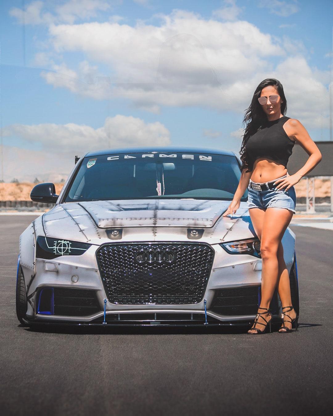 Audi A5 2.0TFS Mlin, llantas 20" forged Damnraw, airlift suspension, wide body kit, carmen48 body kit, front and rear bumpers RS5 style.