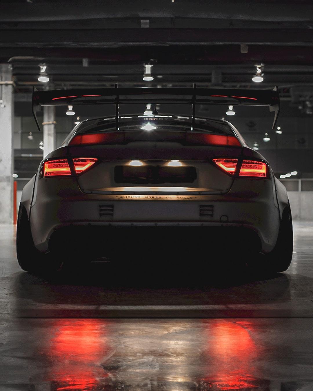 Audi A5 2.0TFS Mlin, llantas 20" forged Damnraw, airlift suspension, wide body kit, carmen48 body kit, front and rear bumpers RS5 style.