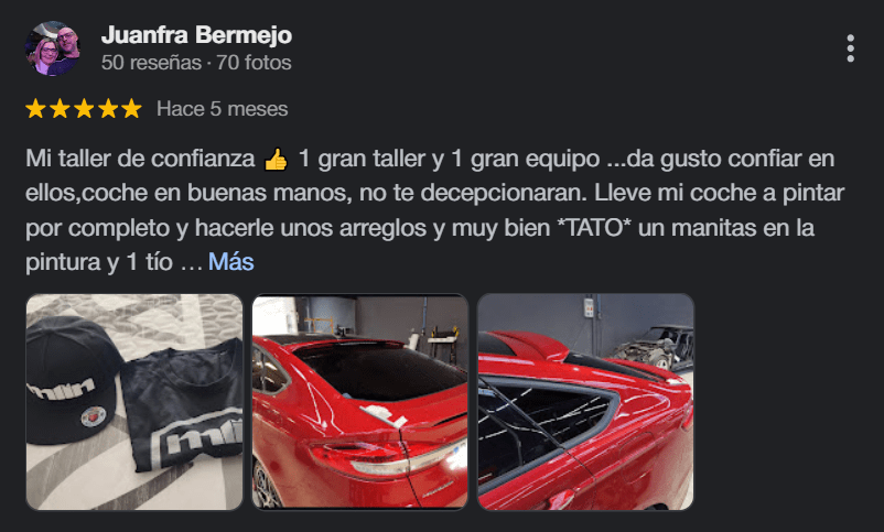Taller mecánico Valencia reseña Mlin 1