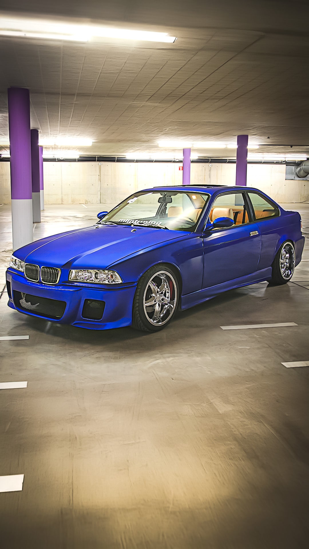 Bmw E36 Mlin tuning paragolpes delantero, capó, faldones artesanales.