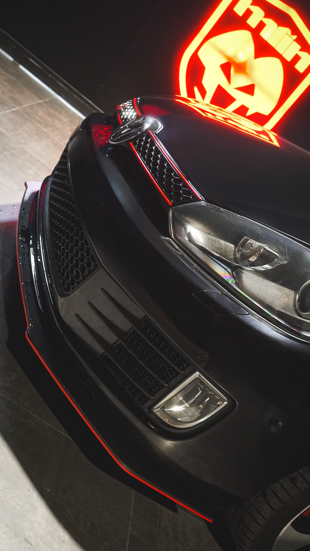 Volkswagen Golf GTI MK6 añadido delantero Maxton design by Mlin