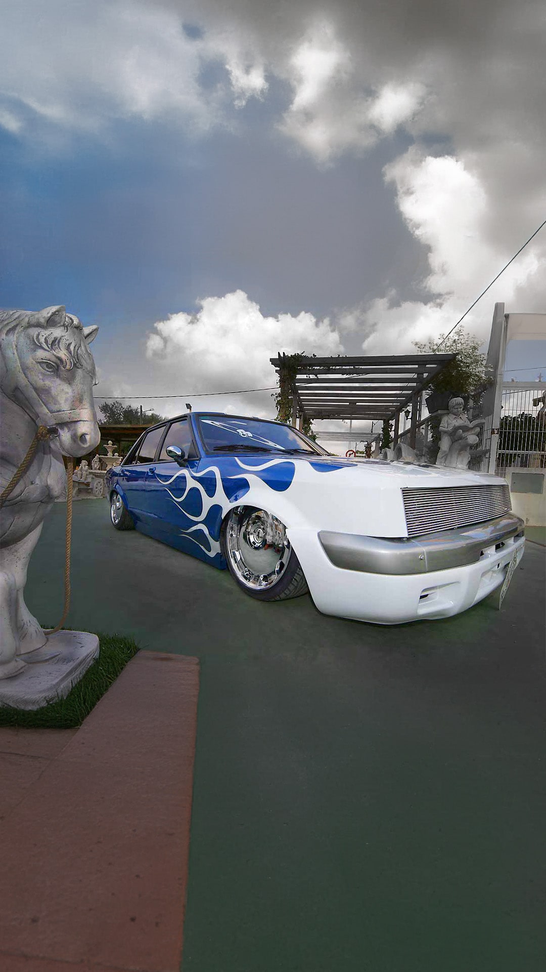 Ford Granada Mlin paragolpes delantero