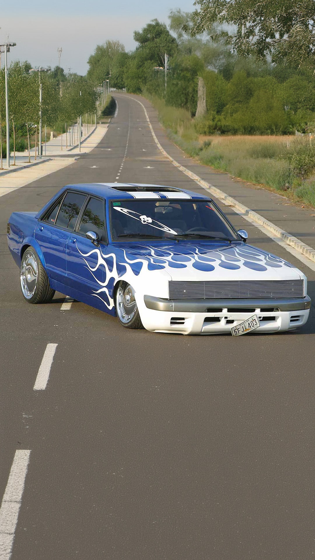 Ford Granada Mlin llantas 20 pulgadas cromadas