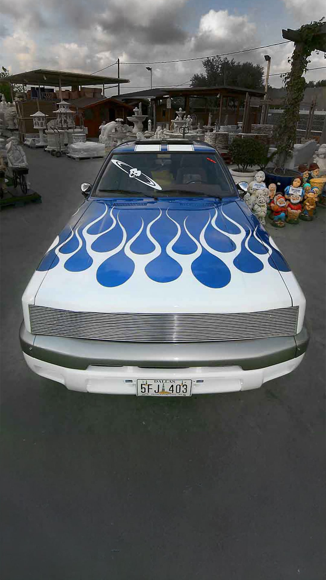 Ford Granada Mlin Faros ocultos trase la rejilla