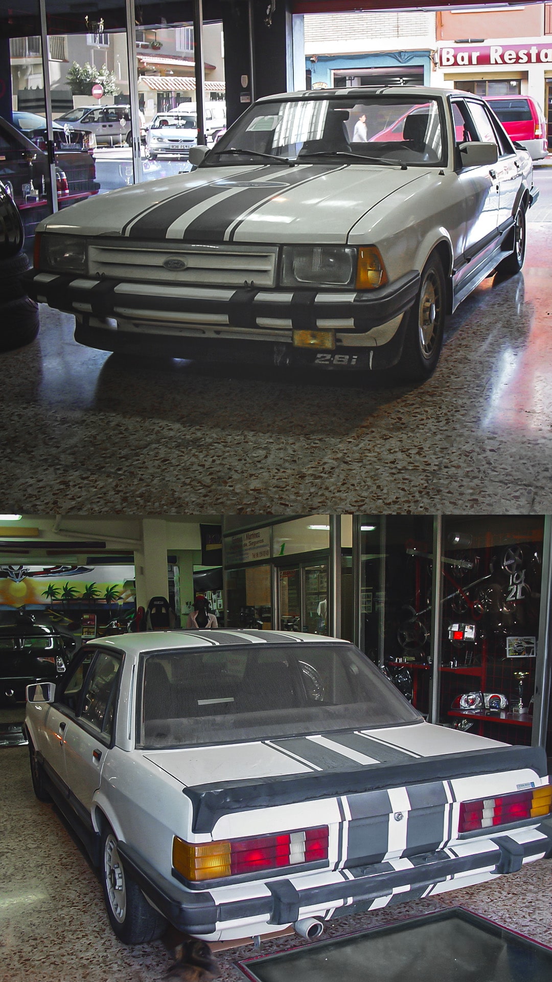 Ford Granada Mlin totalmente de serie