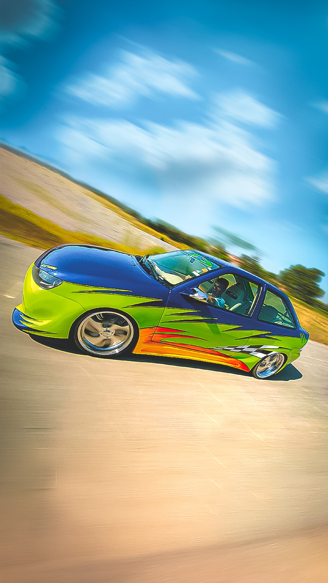 Ford Scort Mlin, fotos reportaje revista Maxi tuning