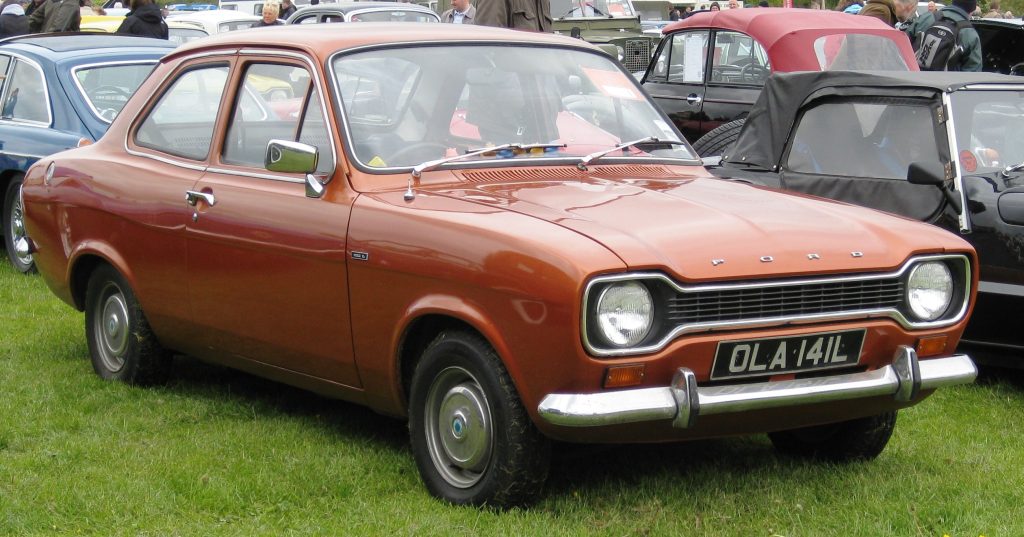 Foto de un Ford Escort MK1