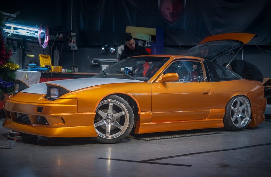 Colaboración Mlin & Ury G: Transformación épica de un Nissan S13 de 540 CV