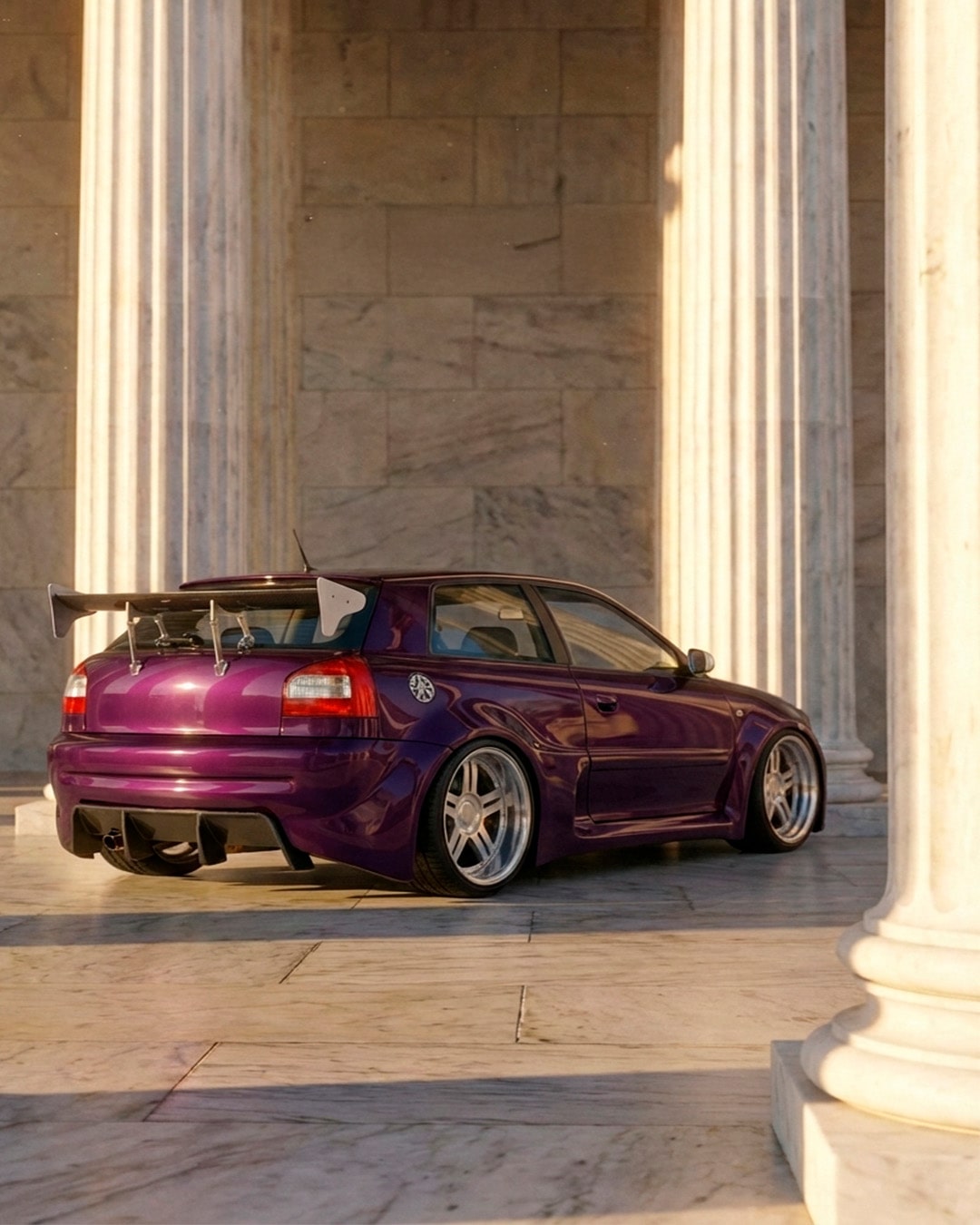 Audi A3 8L Mlin tuning P&A body kit