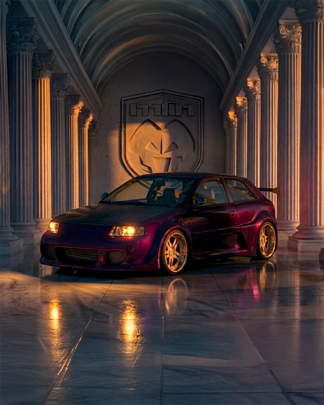 Audi A3 8L Mlin tuning braid wheels