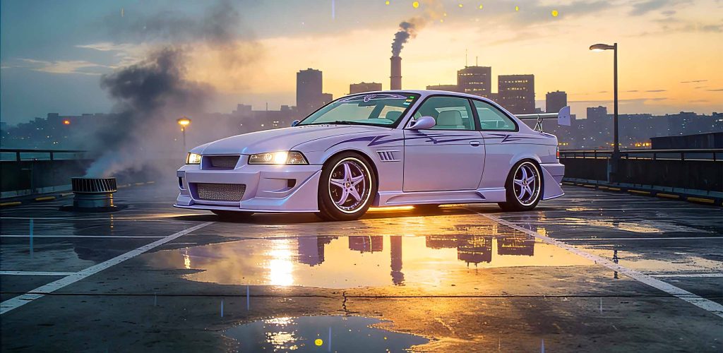 BMW E36 Coupé widebody artesanal (2002): cuando el tuning se hacía con las manos