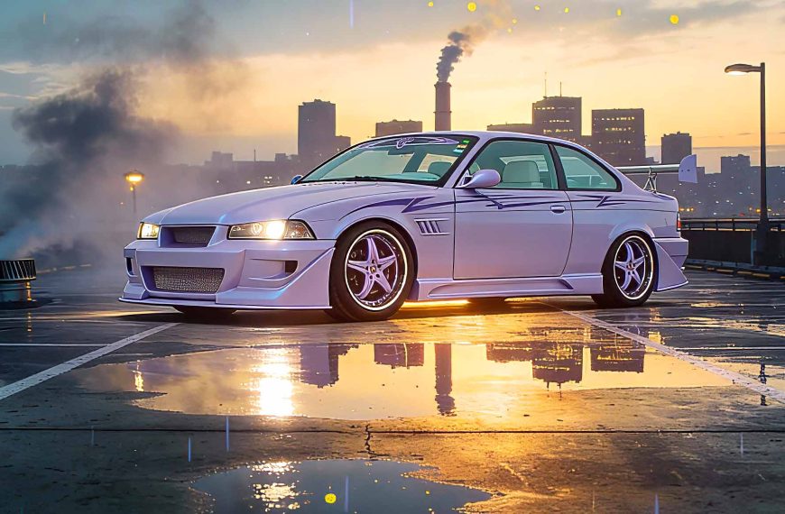 BMW E36 Coupé widebody artesanal (2002): cuando el tuning se hacía con las manos