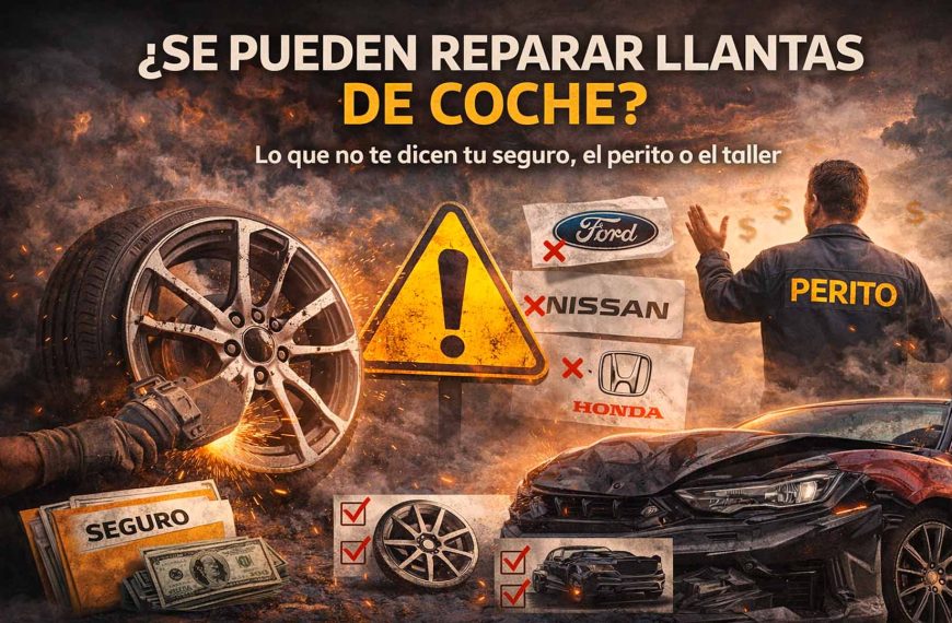 📥 ¿Se puede / debe reparar una llanta de coche? – Descarga los documentos oficiales, defiéndete de tu aseguradora